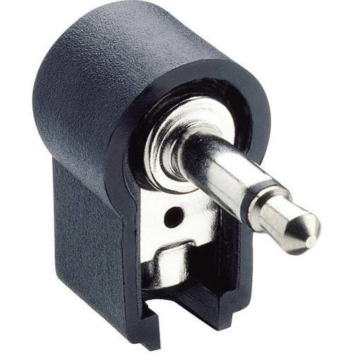 Lumberg WKLS 2 Klinken-Steckverbinder 3.5 mm Stecker, gewinkelt Polzahl: 2 Mono Schwarz 1 St.
