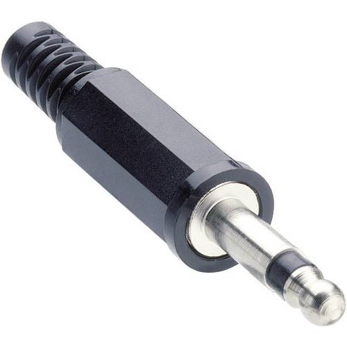 Lumberg KLS 2 Klinken-Steckverbinder 3.5 mm Stecker, gerade Polzahl: 2 Mono Schwarz 1 St.