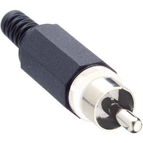 Thumbnail - Lumberg XSTO 1-WH Cinch-Steckverbinder Stecker, gerade Polzahl: 2 Weiß 1 St.