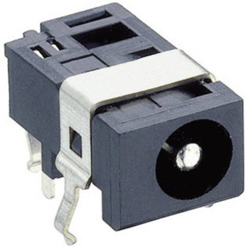 Lumberg 1613 05 Niedervolt-Steckverbinder Buchse, Einbau horizontal 4.4 mm 1.6 mm 1 St.