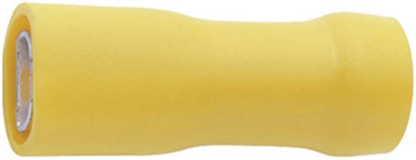 Klauke 8503V Flachsteckhülse Steckbreite: 4.8 mm Steckdicke: 0.8 mm 180 ° Vollisoliert Gelb 1 St.