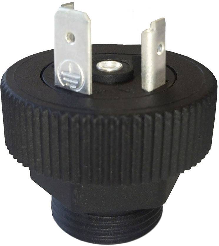 HTP Ventilstecker BGRN Schwarz BGRN02000-PG13,5 Pole:2 + PE HTP Inhalt: 1 St.