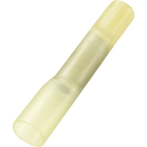 TRU COMPONENTS 739142 Stoßverbinder mit Schrumpfschlauch 4 mm² Vollisoliert Gelb 30 St.