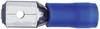 Klauke 8302B Flachstecker Steckbreite: 4.8 mm Steckdicke: 0.5 mm 180 ° Teilisoliert Blau 1 St.