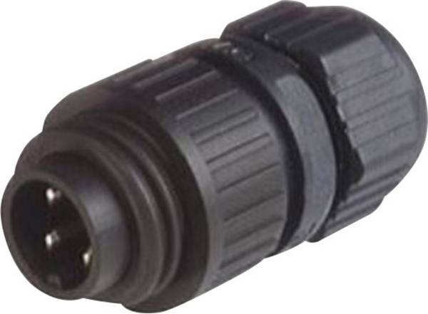 Hirschmann 934 124-100-1 934124100 Rundstecker Stecker, gerade Gesamtpolzahl: 3 + PE Serie (Rundsteckverbinder): CA  1 St.