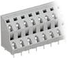 WAGO 736-502 Doppelstockklemme 2.50 mm² Polzahl 4 Grau 1 St.