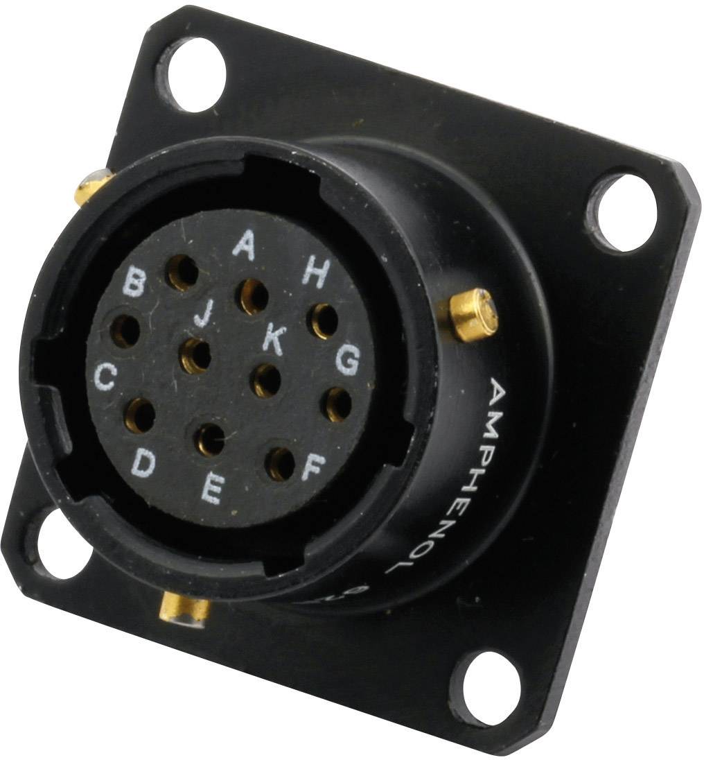 Amphenol 62IN Rundstecker Buchse - 8-polig, 16A, 12 8S/6A, Gerade Bauform