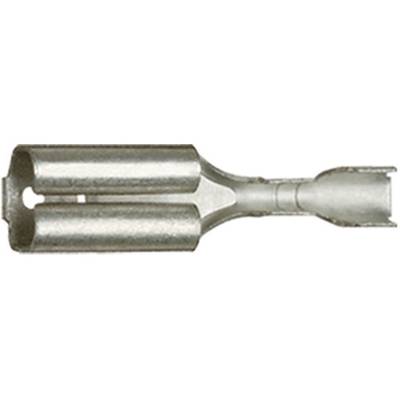 Klauke 18201A Flachsteckhülse  Steckbreite: 2.8 mm Steckdicke: 0.8 mm 180 ° Unisoliert Metall 1 St. 