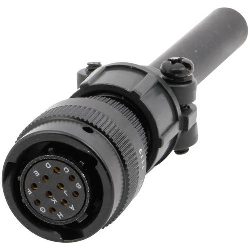 Amphenol 62IN 16A 12 10S/6A Rundstecker Buchse, gerade Gesamtpolzahl: 10 Serie (Rundsteckverbinder): 62IN 1 St.