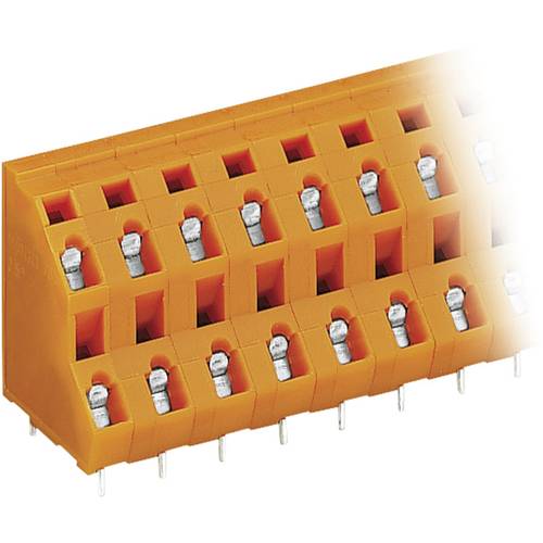 WAGO 736-603 Doppelstockklemme 2.50 mm² Polzahl 6 Orange 1 St.