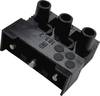 Adels-Contact 12263 163 ST/3 DS Verbindungsklemme flexibel: -2.5 mm² starr: -2.5 mm² Polzahl: 3 1 St. Schwarz