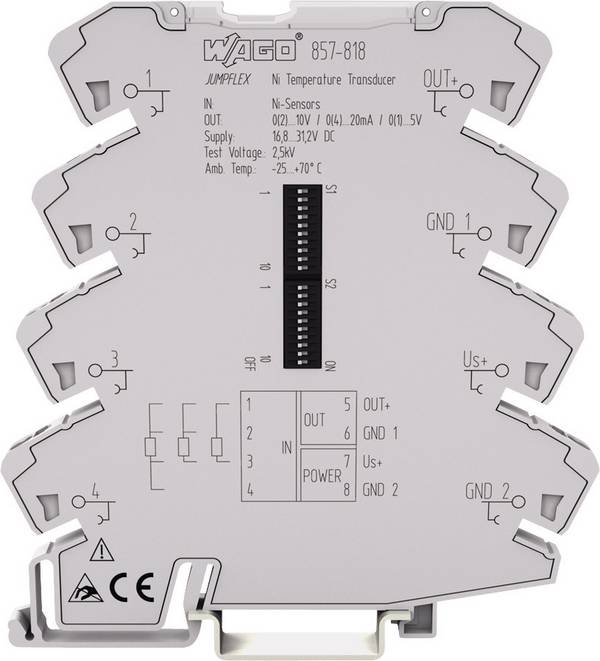 WAGO GmbH & Co. KG Ni-Messumformer 857-818