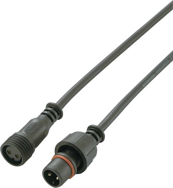 TRU COMPONENTS 739653 Rundstecker konfektioniert Stecker, gerade, Buchse, gerade Gesamtpolzahl: 2   1 St.