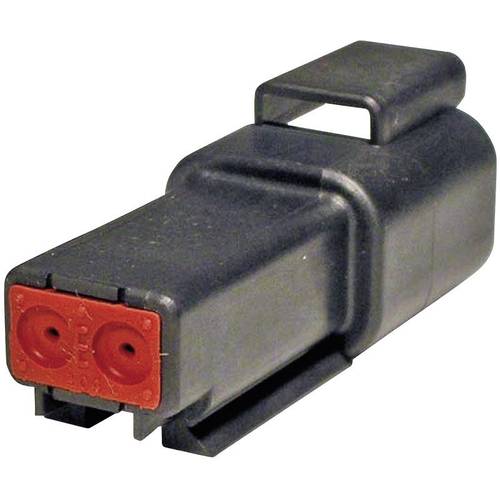TE Connectivity DT 04-2P-CE02 Rundstecker Stecker, gerade Gesamtpolzahl: 2 Serie (Rundsteckverbinder): DT 1 St.