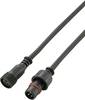 739681 Rundstecker konfektioniert Stecker, gerade, Buchse, gerade Gesamtpolzahl: 3 1 St.