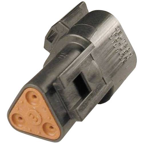 TE Connectivity DT 04-3P-CE02 Rundstecker Stecker, gerade Gesamtpolzahl: 3 Serie (Rundsteckverbinder): DT 1 St.