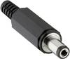 Lumberg 1633 02 Niedervolt-Steckverbinder Stecker, gerade 5.5 mm 2.1 mm 1 St.