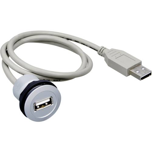 USB-Einbaubuchse 2.0 Typ A Buchse, Einbau RRJ-USB RRJ-USB Schlegel Inhalt: 1 St.