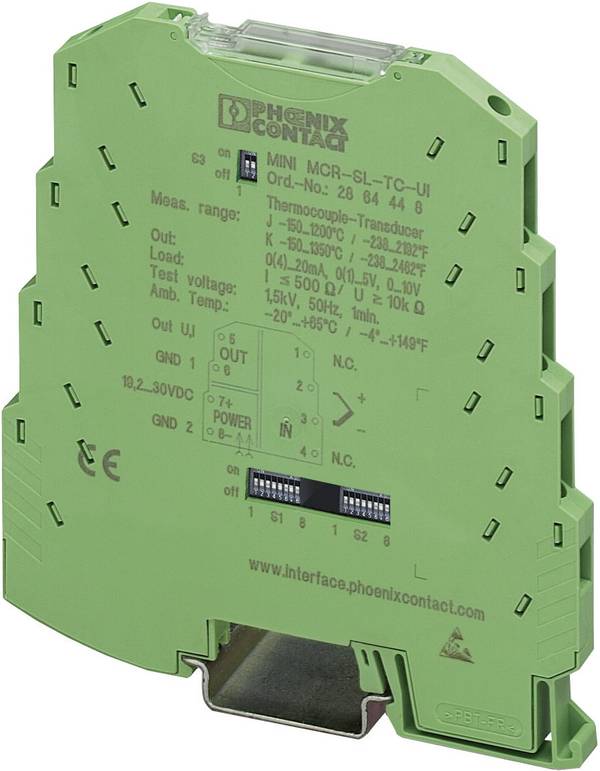 Phoenix Contact 2864299 MINI MCR-SL-TC-UI-NC Thermoelement-Messumformer