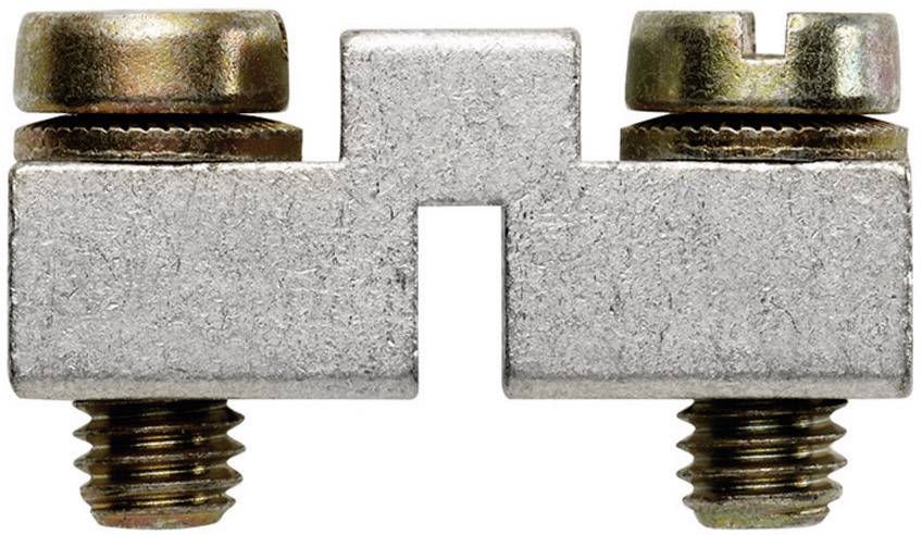 WEIDMÜLLER WQV 70N/2, Querverbinder (Klemmen), geschraubt, silbergrau