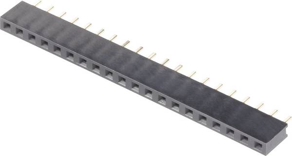 TRU COMPONENTS Buchsenleiste (Standard) Anzahl Reihen: 1 Polzahl je Reihe: 36 1580960 1 St.