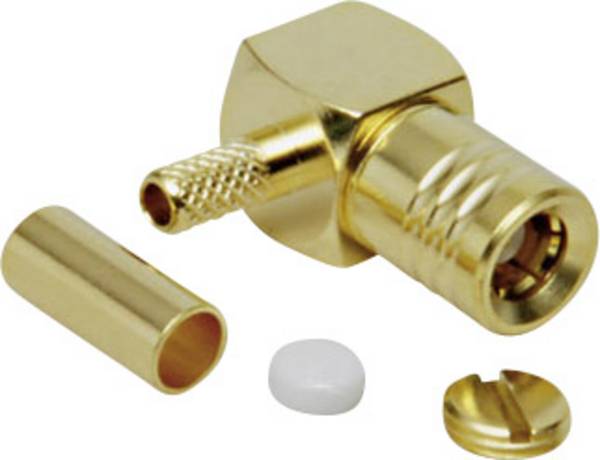 TRU COMPONENTS  1579244 SMB-Steckverbinder Buchse, gewinkelt  1 St.