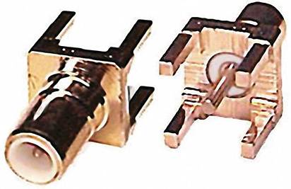741140 SMB-Steckverbinder Stecker, Einbau vertikal 50 Ω 1 St.