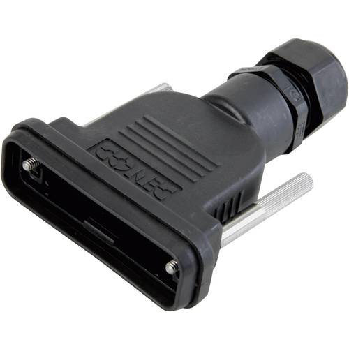 Conec 165X14869X 165X14869X D-SUB Gehäuse Polzahl: 9 Kunststoff 180 ° Schwarz 1 St.