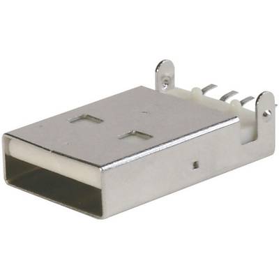 USB-Stecker ultra-flach Stecker, Einbau A-USB A-LP-SMT-C USB A (SMT) A-USB A-LP-SMT-C ASSMANN WSW Inhalt: 1 St.