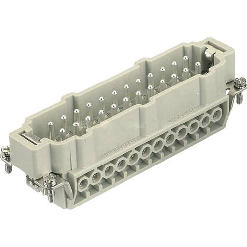 HARTING 09330242601 Stifteinsatz Han® E 24 + PE Schrauben 1 St.