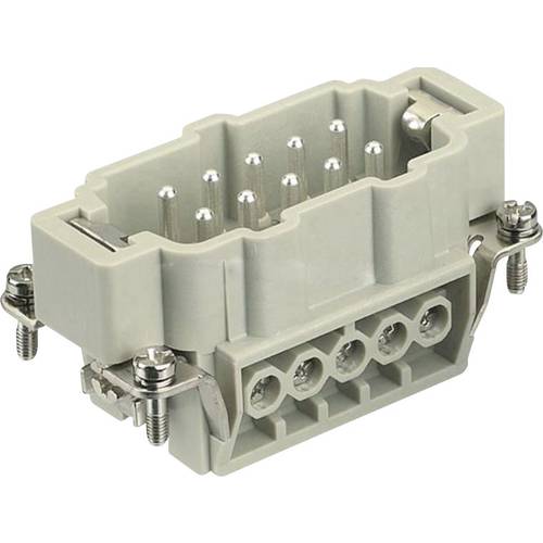 HARTING 09330102601 Stifteinsatz Han® E 10 + PE Schrauben 1 St. Piece