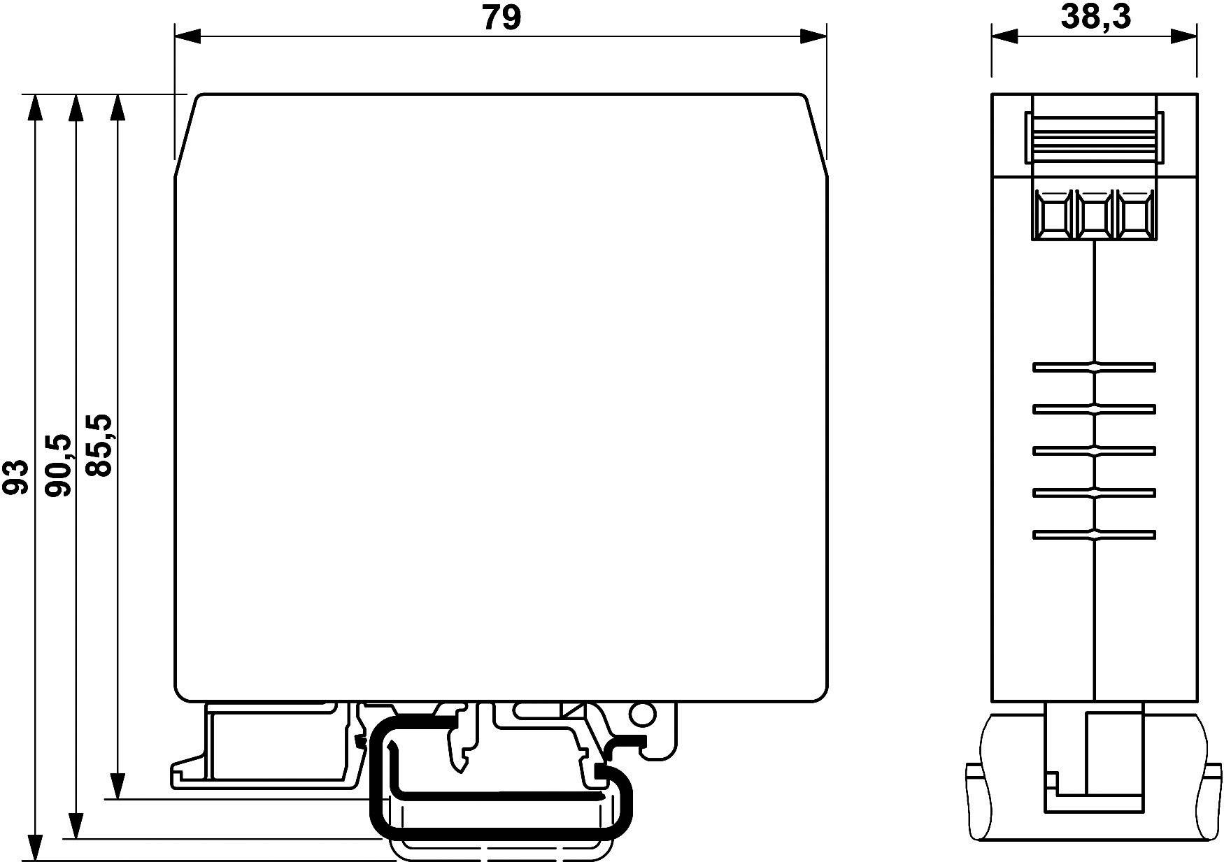 Phoenix Contact 2788977 NEF 1-10 Entstörfilter 240 V/AC 10 A 1.8 mH (L x B x H) 79 x 40 x 93 mm 1 St.-2