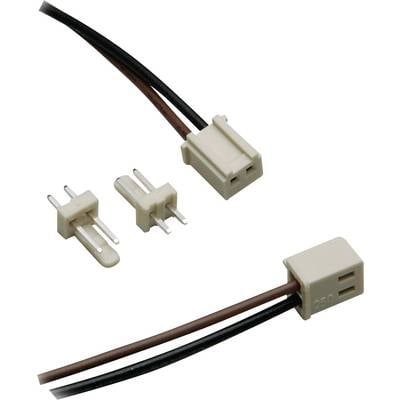 TRU COMPONENTS Stiftleiste (Standard)  Polzahl Gesamt: 10  1 Set 