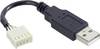 USB-Adapter-Verbindungskabel 2.0 Stecker, gerade 14193 USB-A 14193 Bulgin Inhalt: 1 St.