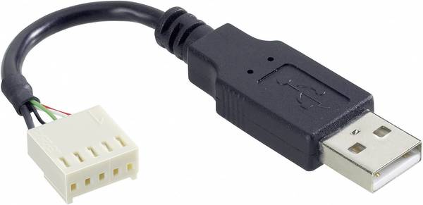 USB-Adapter-Verbindungskabel 2.0 Stecker, gerade 14193 USB-A 14193 Bulgin Inhalt: 1 St.