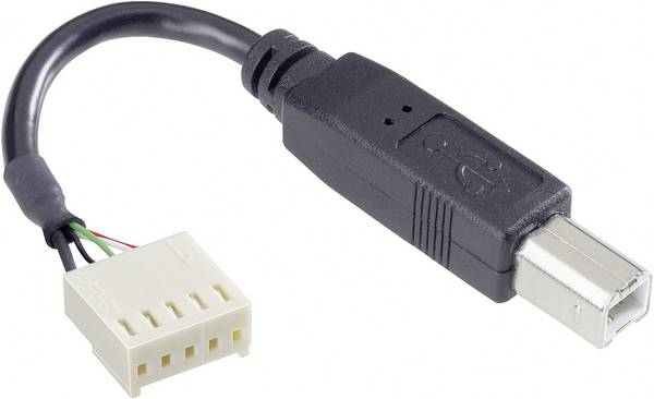 USB-Adapter-Verbindungskabel 2.0 Stecker, gerade 14194 USB-B 14194 Bulgin Inhalt: 1 St.
