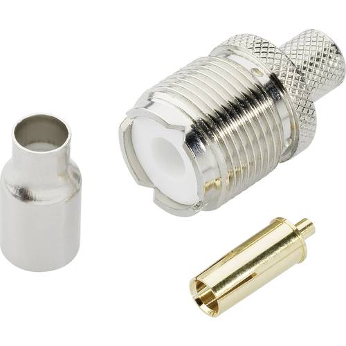 BKL Electronic 0406076 0406076 UHF-Steckverbinder Buchse, gerade 50 Ω 1 St.