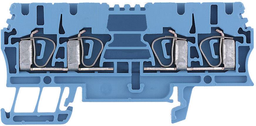 Weidmüller 7904300000 Durchgangsreihenklemme Zugfeder Blau 1 St.