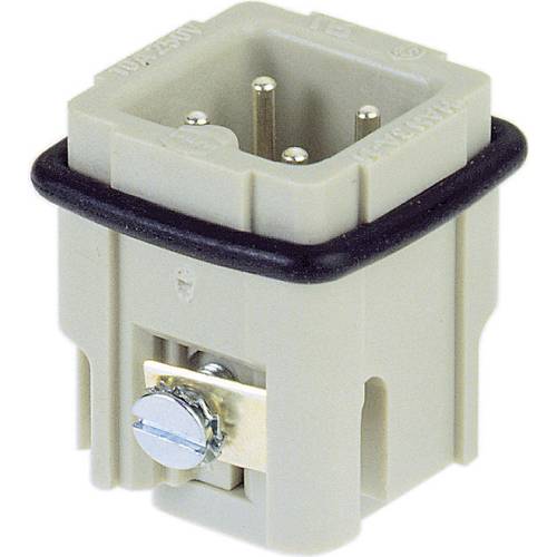 HARTING 09200032611 Stifteinsatz Han® A 3 + PE Schrauben 1 St. Piece