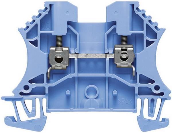 Weidmüller 1020380000-1 Durchgangsreihenklemme  Schrauben  Blau 1 St.