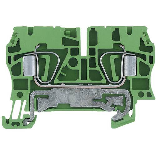 Weidmüller 1632080000-1 Schutzleiterklemme Zugfeder Grün-Gelb 1 St.