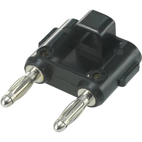 TRU COMPONENTS TC-R8-84 Verbindungsstecker Schwarz Stift-Ø: 4 mm Stiftabstand: 19 mm 1 St.