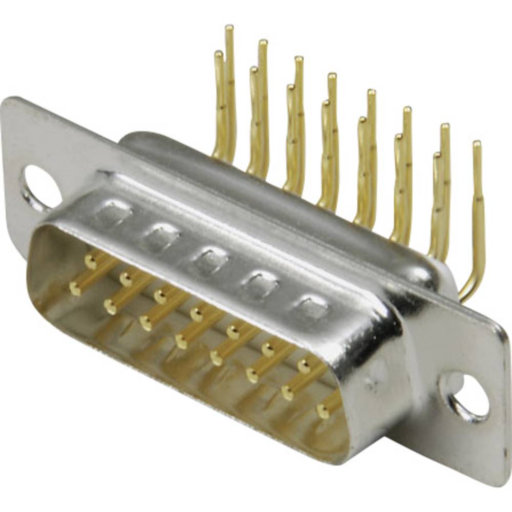 BKL Electronic D-SUB male connector 90 ° Aantal polen: 9 Solderen 1 stuks