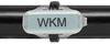 Weidmüller 1753490000-1 WKM 8/20 Leitermarkierer Beschriftungsfläche: 8 x 20 mm Transparent 1 St.