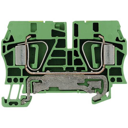 Weidmüller 1608670000-1 Schutzleiterklemme Zugfeder Grün-Gelb 1 St.