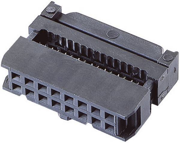 BKL Electronic 10120115 Pfosten-Steckverbinder mit Zugentlastung Rastermaß: 2.54 mm Polzahl Gesamt: 26 Anzahl Reihen: 2 1 St.