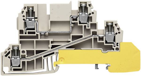 Weidmüller 1030200000-1 Verteiler-Reihenklemme  Schrauben  Dunkelbeige 1 St.