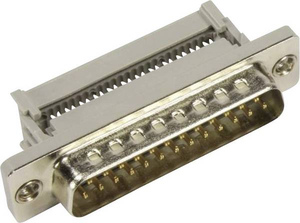 HARTING 09661286700 09661286700 D-SUB Stiftleiste 180 ° Polzahl: 9 Schneid-Klemm 1 St.