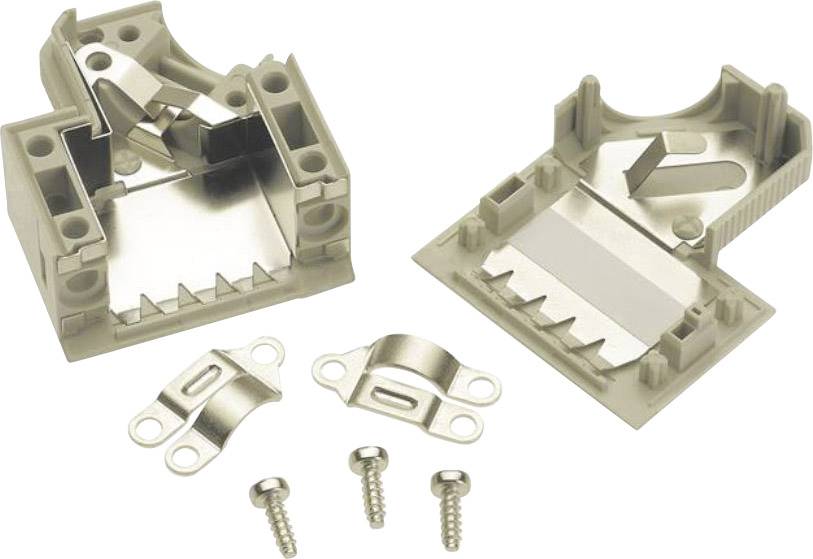 HARTING 09 67 015 0573 09670150573 Polzahl: 15 Kunststoff 45 ° Grau 1 St.