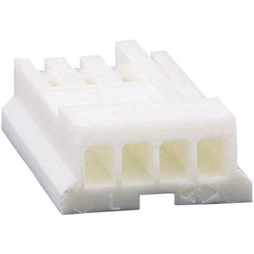 TRU COMPONENTS PC-Stromversorgungsstecker mit Kontakten 250 V Weiß Inhalt: 1 St.